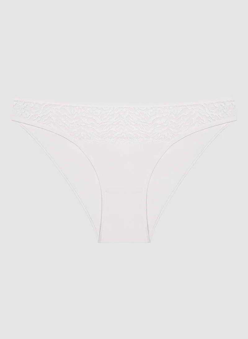 Penti Mix Penti Mix Soft Pastel Tones Lacy Detailed 3in1 Slip Briefs for Women | Best Price UAE